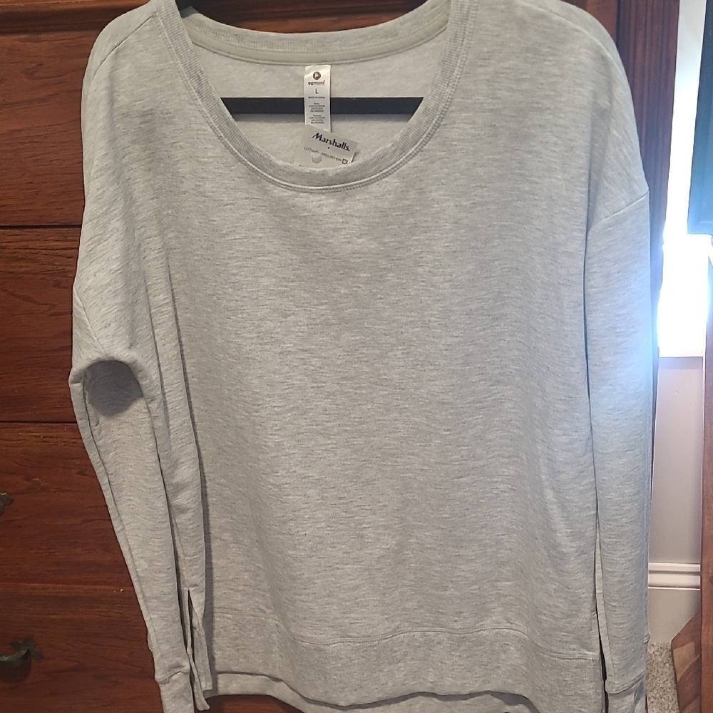 Gray Crewneck Sweatshirt